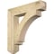 Ekena Millwork Imperial Craftsman Rough Sawn Bracket, Douglas Fir, 4"W x 22"D x 22"H BKT04X22X22IMP04RDF - alternate 1